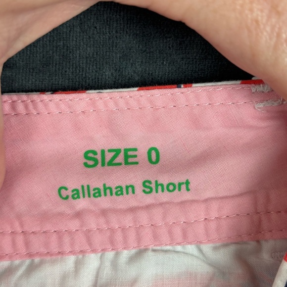 EUC Lilly Pulitzer Women’s Callahan Sunseeker Shorts in She’s a Firecracker Sz 0 - Picture 10 of 12